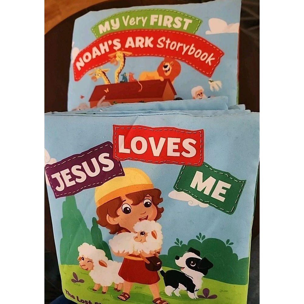 My First Soft Books Set Of 2 Bible Story